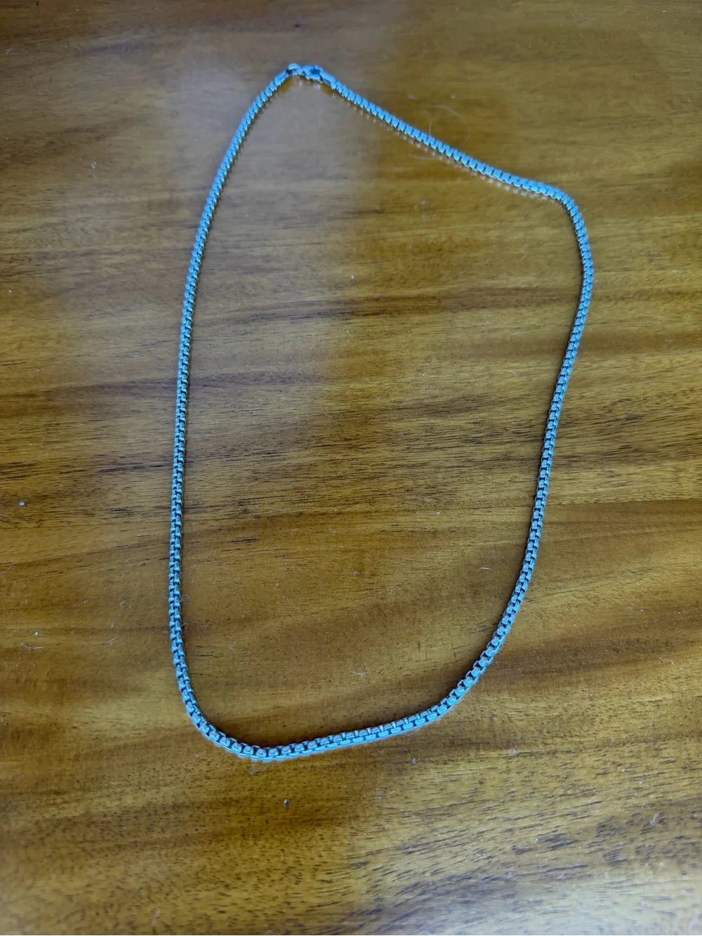18” Silver Cuban Link Necklace